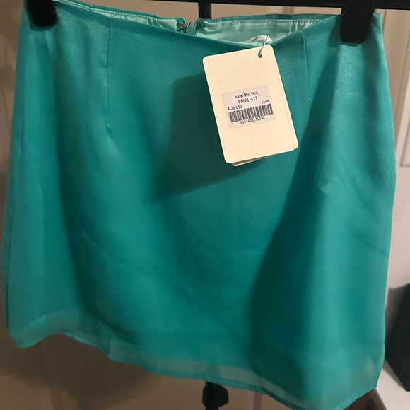 NWT US 2 Peppermayo Hazel Mini Skirt - Jade - Picture 5 of 6